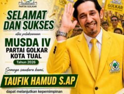 “Sinergi Politik di Kota Tual: Perindo Apresiasi Penetapan Ketua Formatur Golkar 2025–2030 demi Stabilitas Daerah”