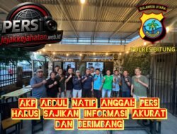 Polres Bitung dan PWI Kota Bitung Komitmen Ciptakan Ekosistem Informasi yang Sehat