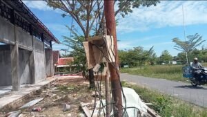Pembangunan Gedung Koperasi Merah Putih di Blambangan Umpu Tak Berpapan Nama, Diduga Kuat “Curi” Listrik Negara