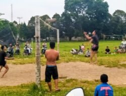 SETIAP SORE MAIN VOLI, PEMUDA DESA GUNUNG RINTIH BERANI JAGO HINDARI NARKOBA