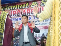 Berlangsung Meriah, Wabup Dorong Pemuda Lestarikan Gendang Guro-Guro Aron