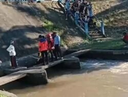 Seorang Bocah Dilaporkan Hanyut Terseret Arus Deras Bendungan Siang Ini
