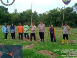 Polres Ogan Ilir Hadir di Tengah Petani, Penanaman Jagung di Payaraman Jadi Langkah Nyata Wujudkan Ketahanan Pangan dan Kesejahteraan Warga