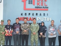 Sekda Way Kanan Hadiri Launching Nasional Koperasi Merah Putih, 227 Kopdes Telah Terbentuk