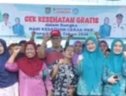 Ketua TP-PKK Asahan Hadiri Hari Posyandu Nasional 2026 dan Tinjau Layanan Kesehatan Gratis di Setia Janji