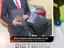 🎉 SELAMAT ULANG TAHUN! MAT TERBANG UCAPKAN SELAMAT KEPADA IPDA POUNDRA KINAN ADITAMA SH.MH! ❗❗