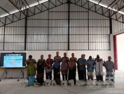 Dukung Program Strategis Nasional Presiden RI, Bhabinkamtibmas Hadiri Peresmian Koperasi Merah Putih