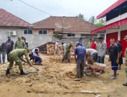 PERKUAT KEMANUNGGALAN TNI – RAKYAT, KORAMIL BAHUGA GELAR GERAKAN INDONESIA ASRI