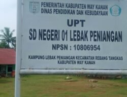 DIDUGA JARANG BAHKAN TIDAK PERNAH HADIR, KINERJA KEPALA SEKOLAH UPT SD NEGERI 01 LEBAK PENIANGAN DIKRITIK WARGA WAY KANAN