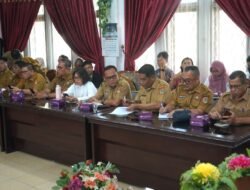 Sekretaris Daerah Kabupaten Asahan Hadiri Rapat Pembahasan dan Sinkronisasi Revisi RTRW Kabupaten Asahan.