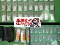 Pengedar Sabu Hangtuah Dibekuk Polrestabes Surabaya, Polisi Sita 42,9 Gram Sabu