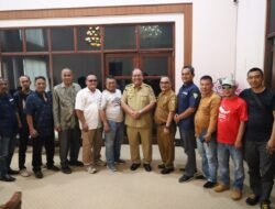 Forwaka Kabupaten Asahan audiensi ke bupati Asahan.