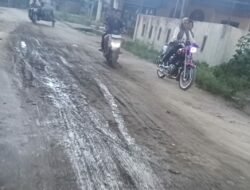 Janji tinggal janji Kepala Desa Silom-Lom Bungkam, Jalan Rusak dan debu Mencekik Warga