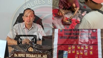 Satresnarkoba Polres Bitung Ungkap kasus Peredaran Obat Keras Jenis Trihexyphenidyl”