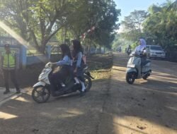 Hadir untuk Masyarakat, Polsek Muara Kuang Jaga Kamtibmas dan Kelancaran Lalu Lintas Melalui Strong Point Pagi