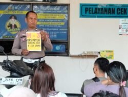 PETUGAS SAMSAT BANGIL SOSIALISASIKAN OPS PATUH SEMERU 2026