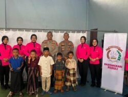 Sambut Hari Bhayangkara ke-80, Polres Way Kanan Gelar Bakti Kesehatan Donor Darah dan Sunat Massal