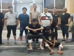 Dua Spesialis Curanmor Tertembak Kaki Saat Melawan di Medan Helvetia