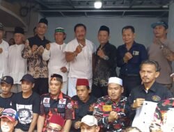 Tasyakuran Aliansi Ormas Bersatu Meningkatkan Kewaspadaan Jaga Kondusifitas, Pererat Silaturahmi dan Persatuan di Rawa Panjang Bojong Gede.