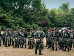 Asah Kemampuan Tempur, Kodim 0427/Way Kanan Gelar Latihan Menembak Senjata Ringan Semester I Tahun 2026