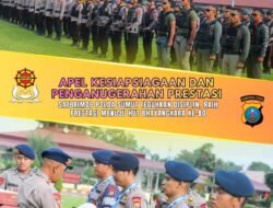 Apel Kesiapsiagaan dan Penganugerahan Prestasi: Sat Brimob Polda Sumut Teguhkan Disiplin, Raih Prestasi Menuju HUT Bhayangkara ke-80