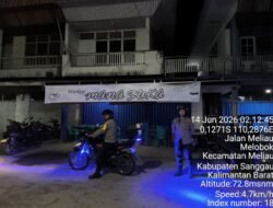 Polsek Meliau Intensifkan Patroli Dini Hari, Cegah Kriminalitas dan Gangguan Kamtibmas