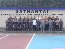 TNI AL Resmikan Mako Sathantai Kodaeral VIII di Bitung, 200 Tamu Hadir Termasuk Forkopimda Sulut