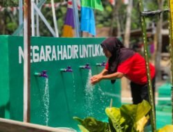 WUJUD NYATA PENGABDIAN TNI, SUMUR BOR PROGRAM MANUNGGAL AIR DI KAMPUNG BUMIDANA RAMPUNG 100 PERSEN