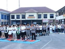 Polres Lubuk Linggau Gelar Sholat Istisqa, Bersama Warga Memohon Hujan dan Keselamatan dari Ancaman Karhutla
