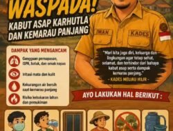 Kades Meliau Hilir Imbau Warga Waspada Ancaman Kabut Asap Karhutla dan Dampak Kemarau Panjang