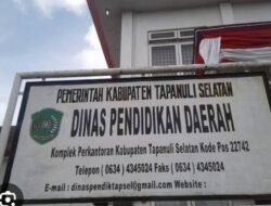 Respons Kritik Publik, Kadisdik Tapsel: Ini Momentum Evaluasi Menyeluruh