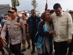 Sebanyak 650 jiwa dari Desa Kuta Tengah diungsikan ke Desa Sukatepu, Kabupaten Karo