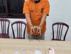 Cegah Sabu Beredar, Rekanan Pengedar Ditangkap, Polres Karo Sita 37 Gram Sabu