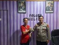 Silaturahmi & Perkenalan Kabiro Sanggau Media Jejak Kejahatan, Jalin Kemitraan Sinergis Bersama Polsek Meliau