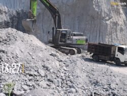 Diduga Kuat Di-backing Oknum, Tambang Batu Tras Ilegal di Terjan Tetap Beroperasi