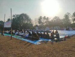 IKHTIAR & DOA BERSAMA: KODIM 0427/WAY KANAN DUKUNG SHOLAT ISTISQA MASYARAKAT BLAMBANGAN UMPU