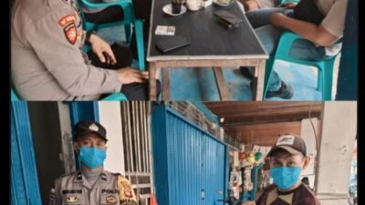 CEGAH KARHUTLA & DUKUNG OPS AMAN NUSA II, POLSEK MELIAU GELAR HIMBAUAN LARANGAN BAKAR LAHAN